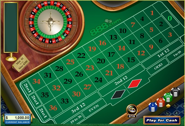 888 Casino Games Play Free Roulette